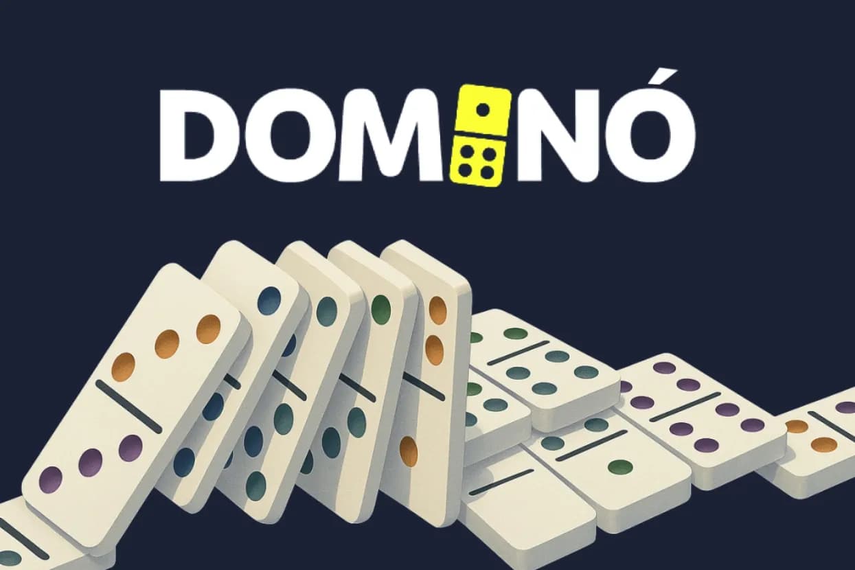 Domino game logo